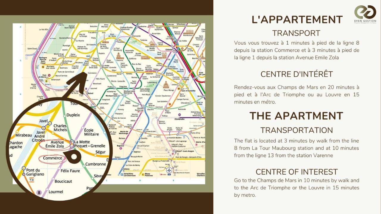 5#studio 2pers#paris 15#commerce#ac Paris